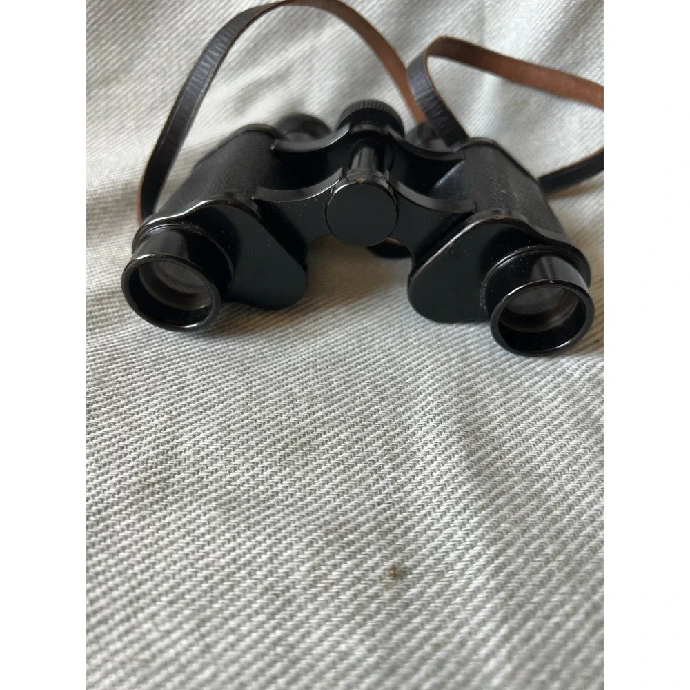 Hensoldt Artillerie 8x24 Compact Porro Prism Coated Binoculars w/ Leather Case
